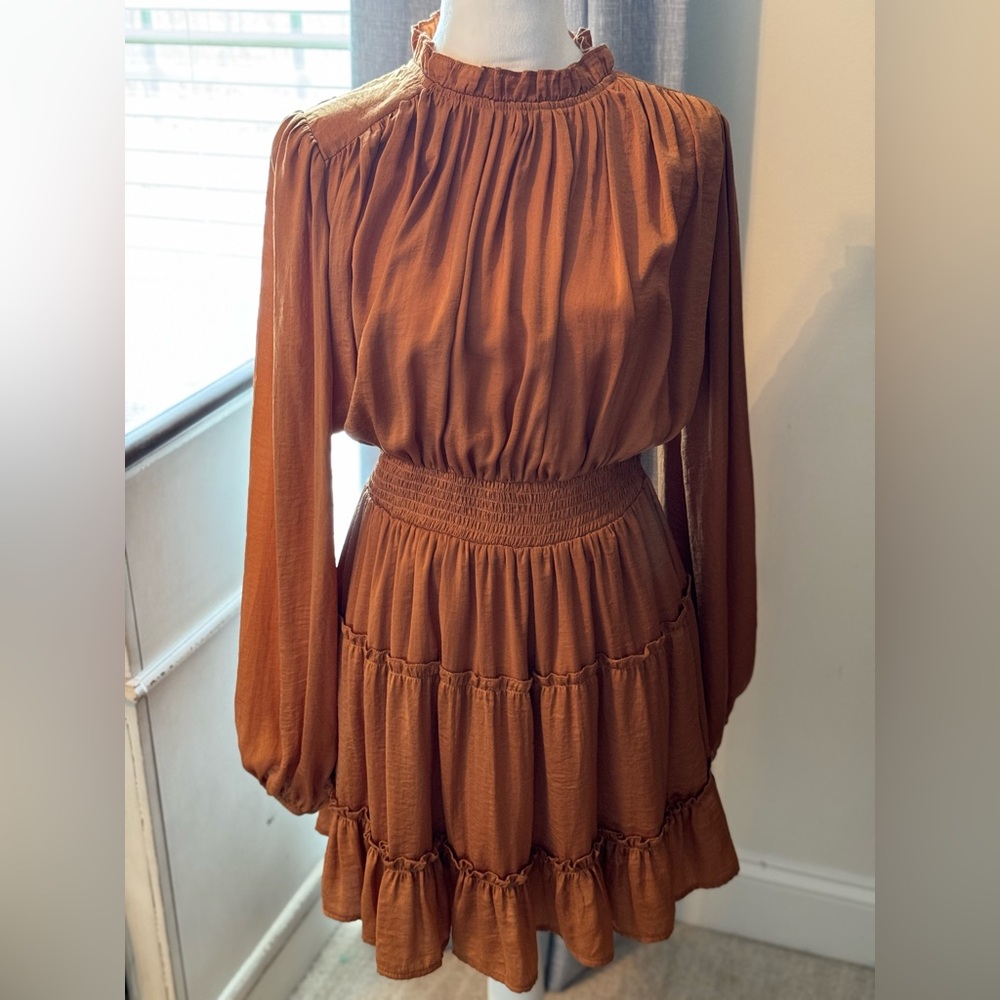 Glam Long Sleeve Dress